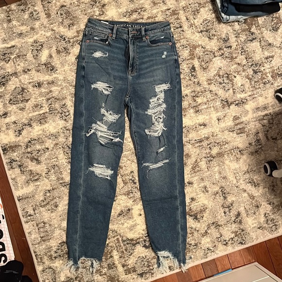 4 Long Highest Rise Mom Jean - Picture 1 of 4